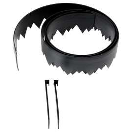DIMEX 3500-20-3 Landscape Edging, 20 ft L, Polyethylene, Black