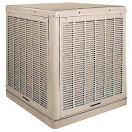 Champion-Essick 5000DD Evaporative Cooler, 11 gal Tank, 2-Speed, 115 V, 13.8 A, Cool Sand