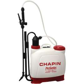 CHAPIN Euro Style 61500 Backpack Sprayer, 4 gal Tank, Poly Tank, 25 ft Horizontal, 23 ft Vertical Spray Range