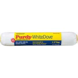 Purdy WhiteDove 14A670143 Paint Roller Cover, 1/2 in Thick Nap, 14 in L, Woven Draylon Fabric Cover