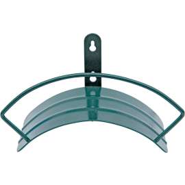 Landscapers Select 5227-1 Hose Hanger, 100 ft Capacity, Metal, Hammertone Green, Powder-Coated, Wall Mounting