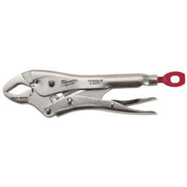 Milwaukee Torque Lock 48-22-3607 Locking Plier, 8.1 in OAL, 1-1/2 in Jaw Opening, Ergonomic Handle, 29/64 in W Jaw