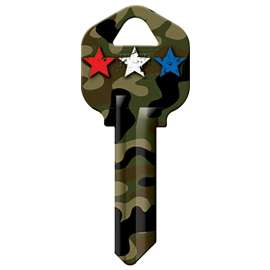 HY-KO 16005KW1-15 Key Blank, Brass, Nickel, For: Kwikset KW1 Keyways