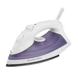 Proctor Silex 17201 Non-Stick Steam Iron, 1200 W, 110 V, 12.7 oz Tank, Blast and Fine-Mist Spray
