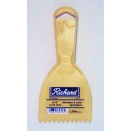 Richard 60013 Adhesive Spreader, Plastic Blade