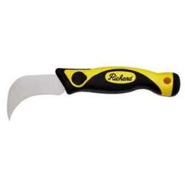 Richard 05015 Linoleum Knife, Chrome Vanadium Steel Blade, Ergonomic Handle, Rubber Handle
