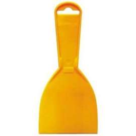 HYDE Richard Series 134-F Putty Knife, 3-15/16 in L Blade, Plastic Blade, Stiff Blade, Plastic Handle