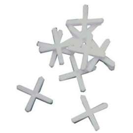 Richard 102340 Floor Tile Spacer, Plastic, White