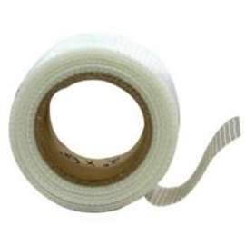 HYDE 18454 Fiberglass Tape, 65 ft L, 2 in W, White