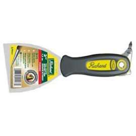 HYDE Richard Series 01426 6IN Wall Scraper, 6 in L Blade, Carbon Steel Blade, Full Tang Blade, Ergonomic Handle
