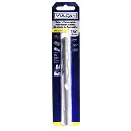 Vulcan 203541OR Drill Bit, 1/2 in Dia, 6 in OAL, Percussion, Spiral Flute, Straight Shank