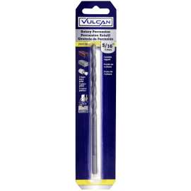 Vulcan 202651OR Drill Bit, 5/16 in Dia, 6 in OAL, Percussion, Spiral Flute, 1/4 in Dia Shank, Straight Shank