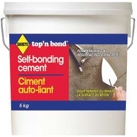 King Sakrete top'n bond Series 12011005 Self-Bonding Concrete Mix, Gray, Powder, 5 kg, Pail