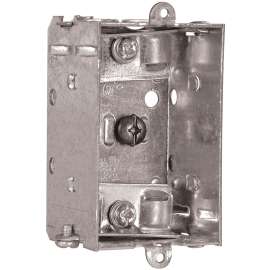 HUBBELL 1100LLEUBAR Device Box, 1 -Gang, Metal