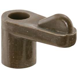 Make-2-Fit PL 7916 Window Screen Clip with Screw, Plastic, Bronze