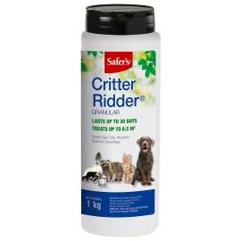 Safer Critter Ridder 3142CAN Animal Repellent, Repels: Cats, Dogs, Groundhogs, Raccoons, Skunks, Squirrels