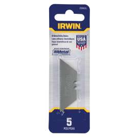 IRWIN 2084100 Utility Blade, HSS, 2-Point