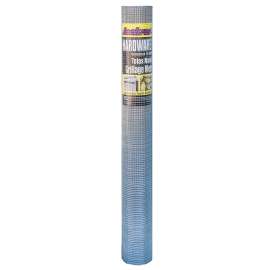 Jackson Wire 11 03 24 13 Hardware Cloth, 50 ft L, 30 in W, 19 ga Gauge, 1/2 x 1/2 in Mesh, Galvanized