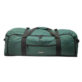 World Famous 1536 Carry-All Duffle, Buckle Shoulder Strap, Polyester, Forest Green