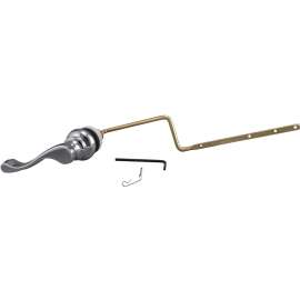 Plumb Pak PP836-74CPL Wallplate Toilet Tank Lever, Metal