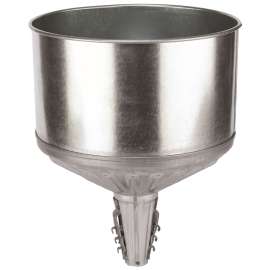 LubriMatic 75-008 Funnel, 8 qt Capacity, Galvanized Steel