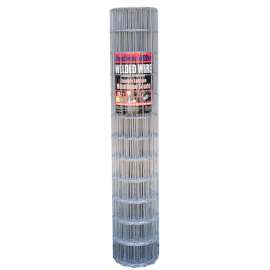 Jackson Wire 10 02 26 14 Welded Wire Fence, 50 ft L, 48 in H, 2 x 4 in Mesh, 14 ga Gauge, Galvanized