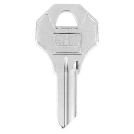 HY-KO 11010Y10 Key Blank, Brass, Nickel-Plated, For: Yale Y10 Locks