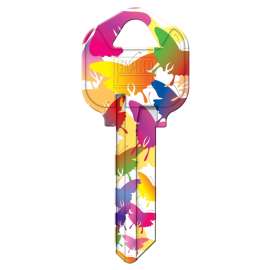 KW1-19 KEYBLANK BUTTERFLIES