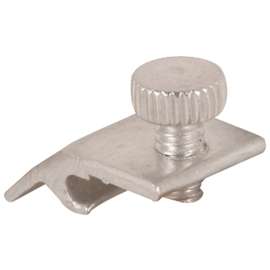 Make-2-Fit PL 7951 Storm Door Panel Clip, Aluminum, Mill