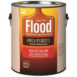 Flood FLD822-01 Wood Stain, Liquid, 1 gal