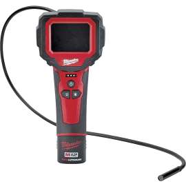 Milwaukee M-SPECTOR 360 2313-21 Inspection Camera Kit, Battery Included, 12 V, 1.5 to 4 Ah, 2.7 in Display