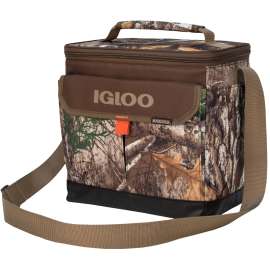 IGLOO Realtree 64638 Cooler Bag, 12 Cans Capacity, Camouflage