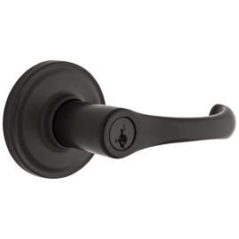 Weiser Aspen Series GLA535 A514 SMT M Door Entry Lever, Iron Black