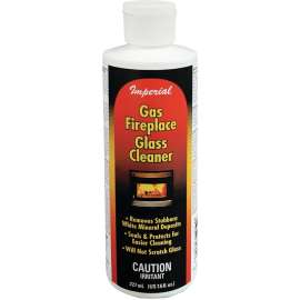 Imperial KK0044 Gas Fireplace Glass Cleaner, Liquid, Beige/Opaque, Viscous Liquid, 7.6 fl-oz Bottle