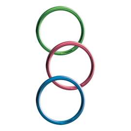 HY-KO KC126 Key Ring, 1 in Ring