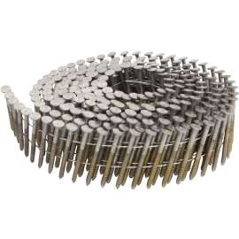 Bostitch C3R90BDSS Framing Nail, 1-1/4 in L, Stainless Steel, Ring Shank