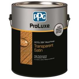 PPG Proluxe Cetol SIK44077/01 Wood Finish, Transparent, Cedar, Liquid, 1 gal, Can