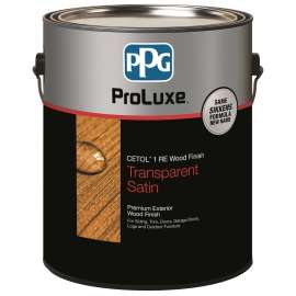 PPG Proluxe Cetol RE SIK41077/01 Wood Finish, Transparent, Cedar, Liquid, 1 gal, Can