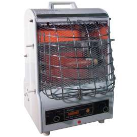 TPI 198 TMC Electric Heater, 5/7.5/12.5 A, 120 V, 600/900/1500 W, 3-Heating Stage, White