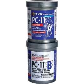 PROTECTIVE COATING PC-11 Marine-Grade PC-11 1LB. Epoxy Adhesive, White, Paste, 1 lb Jar