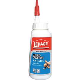 LePage 442183 Multi-Purpose Glue, White, 400 mL Bottle