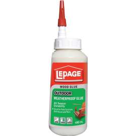 LePage 442185 Weatherproof Glue, Brown, 400 mL Bottle
