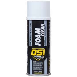 OSI TeQ 2049536 Foam Clean Foam/Applicator Cleaner, Liquid, Strong Solvent, 12 oz