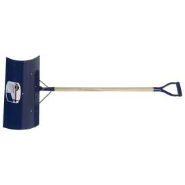 Garant 80649 Snow Shovel, 24 in W Blade, Steel Blade, Hardwood Handle, 54 in OAL