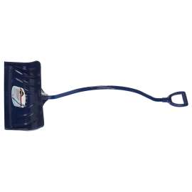 GARANT 78523 Snow Pusher, 24 in W Blade, Poly Blade, Aluminum Handle, Ergonomic Handle, 46-3/4 in L Handle