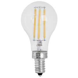 Feit Electric BPA1560C827LED/2/CAN LED Bulb, General Purpose, A15 Lamp, 60 W Equivalent, E12 Lamp Base, Dimmable, Clear
