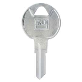 HY-KO 11010TM9 Key Blank, Brass, Nickel-Plated, For: Trimark TM9 Locks