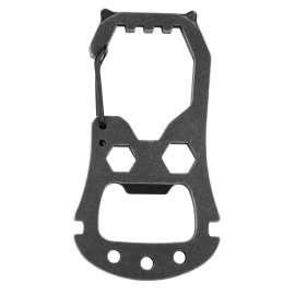 HY-KO KC622 Key Chain Tool with Clip, Stainless Steel Case