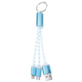 HY-KO KC636 Charging Cable Duo Key Ring