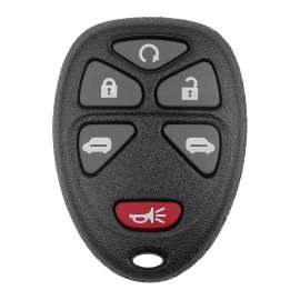 HY-KO 19GM809S Fob Shell, 5-Button